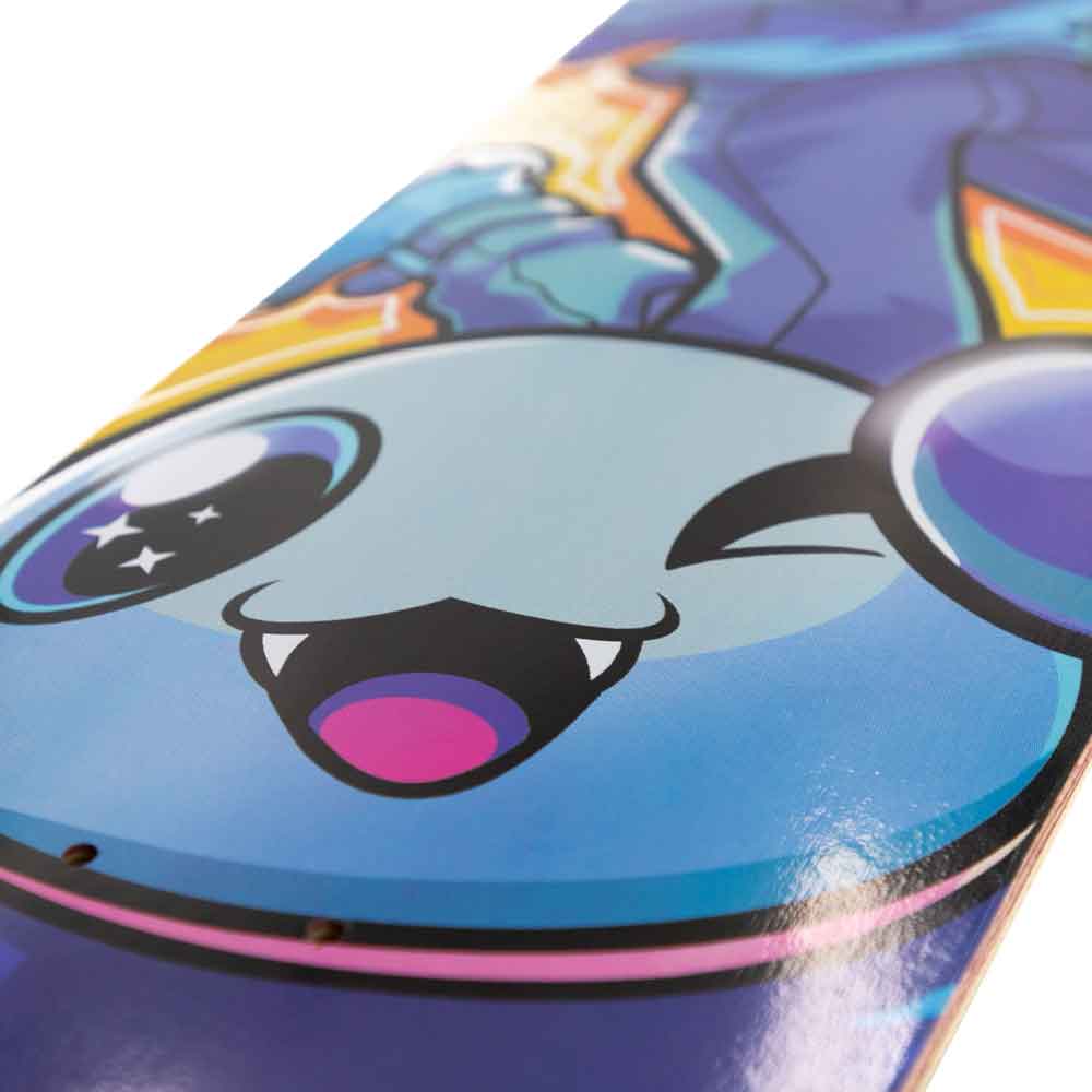 Grindly Keyin and Gnarly Charlie Skateboard Deck