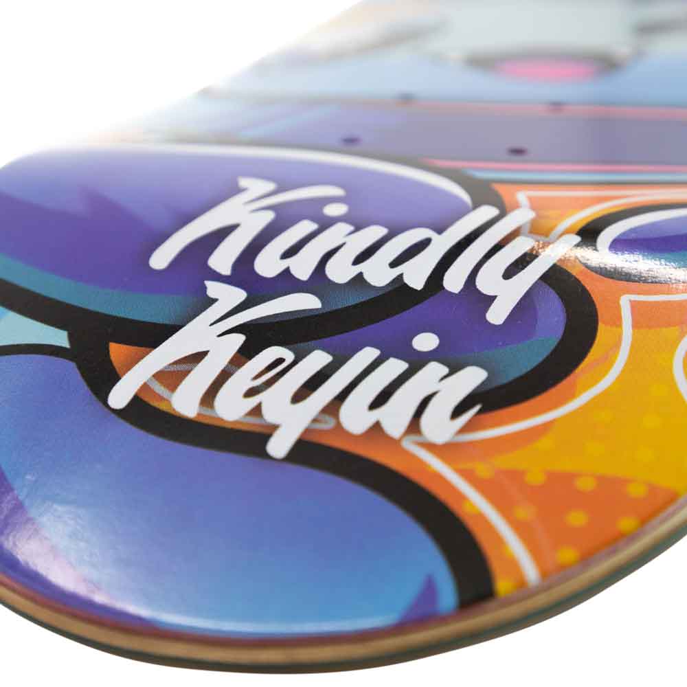 Grindly Keyin and Gnarly Charlie Skateboard Deck